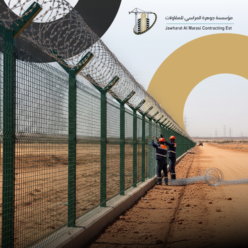 الرئيسية أعمال الشبوك والسياجات الأمنية والزراعية